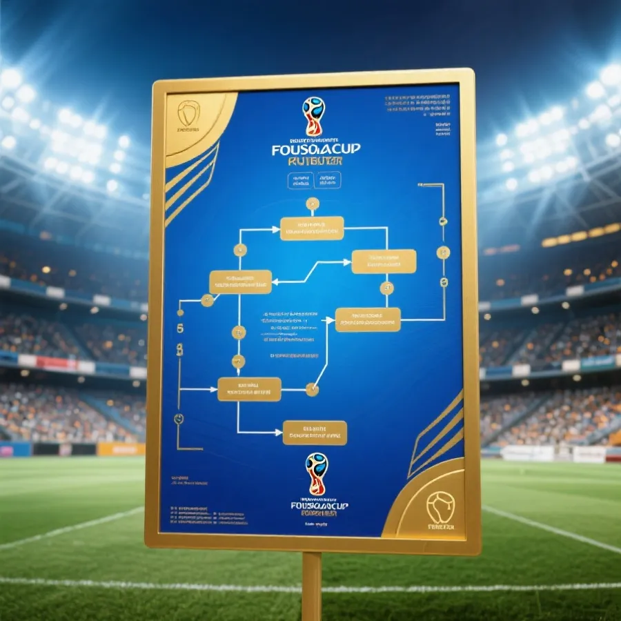 世界杯赛程对阵图示意